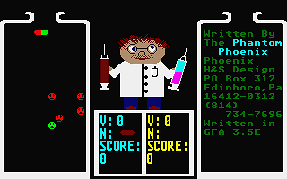 Dr. Doofus atari screenshot